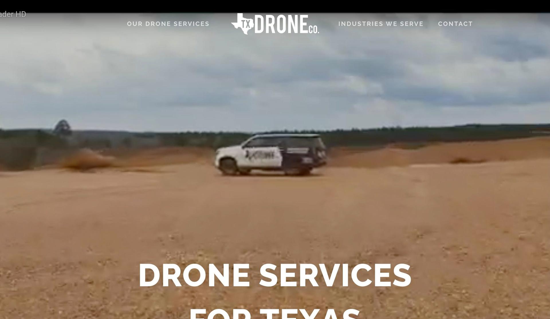 TX Drone Co-small business websites