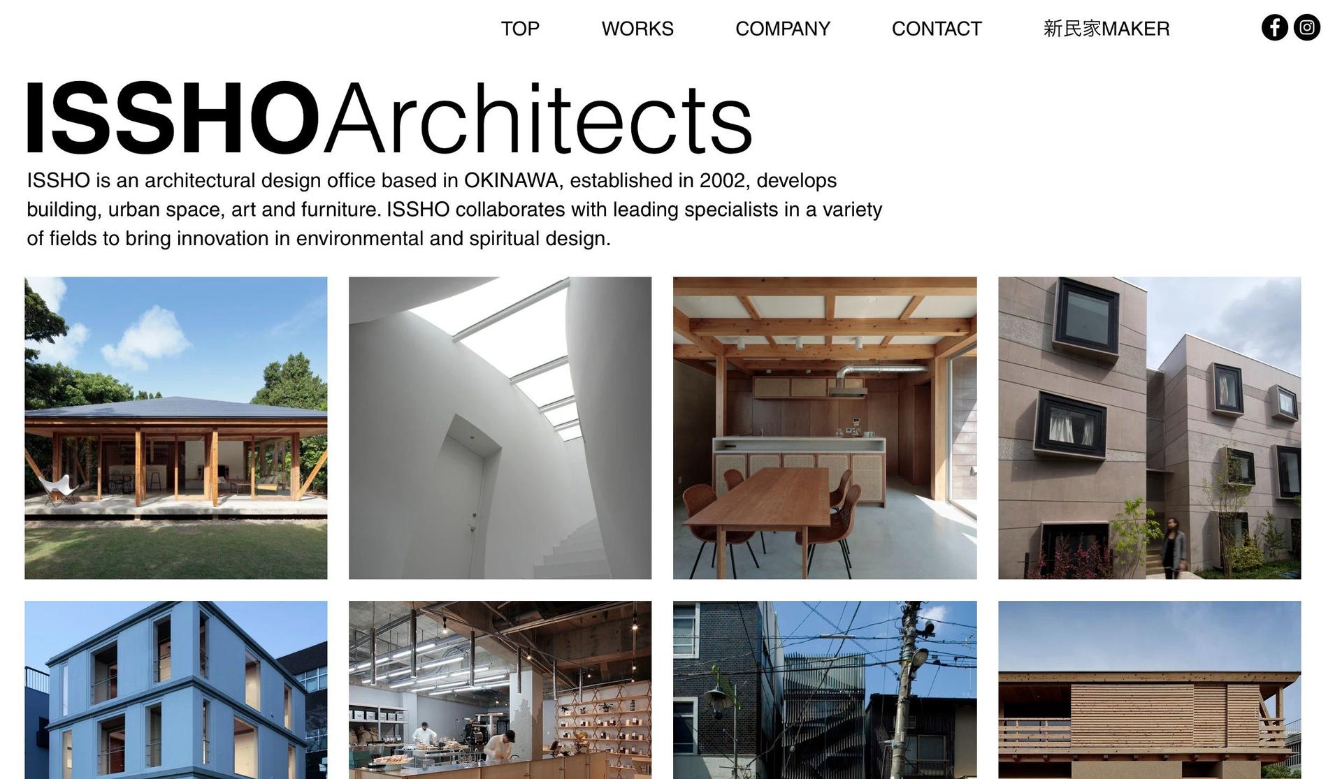 Issho-architecture portfolio examples