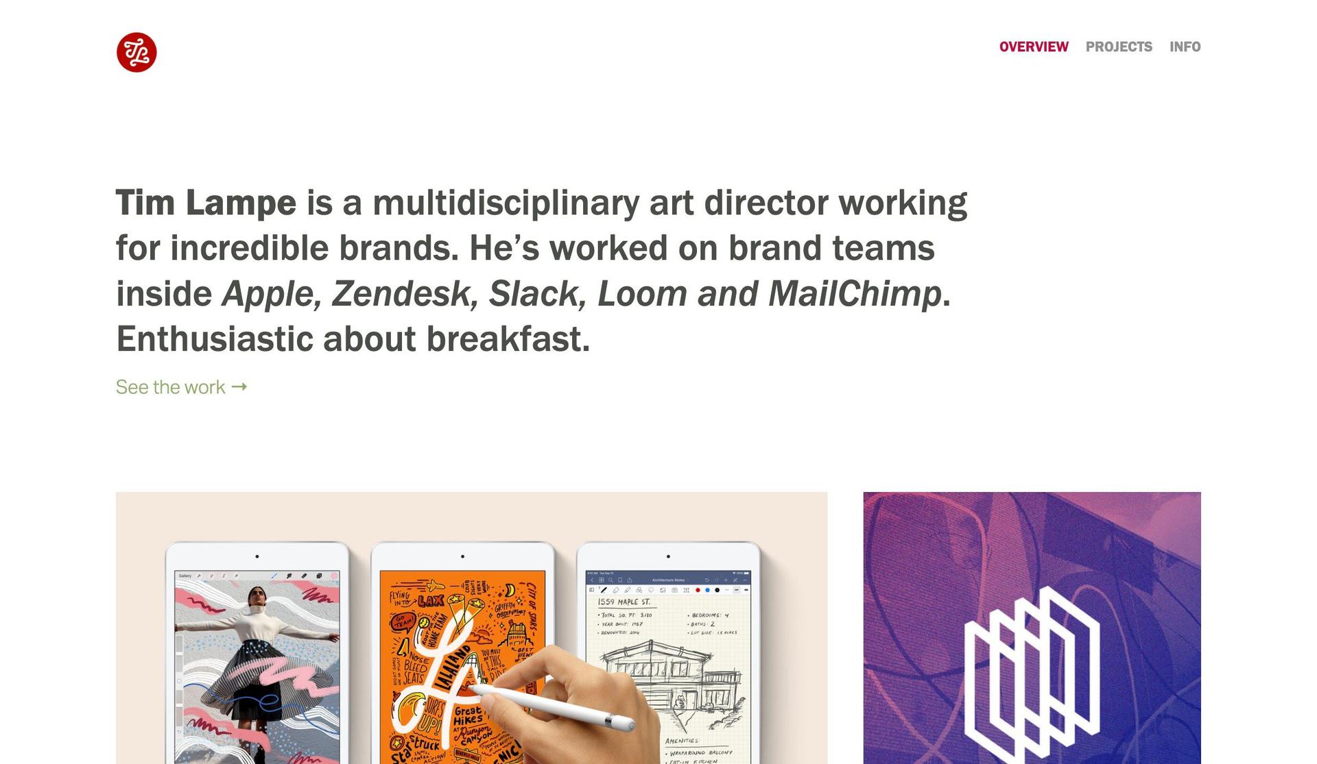 Tim Lampe-art director portfolios