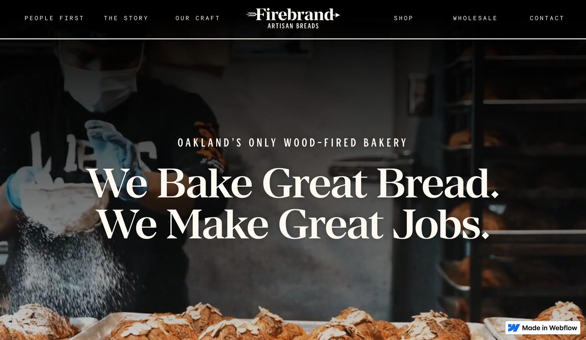 Firebrand Bread-bakery websites