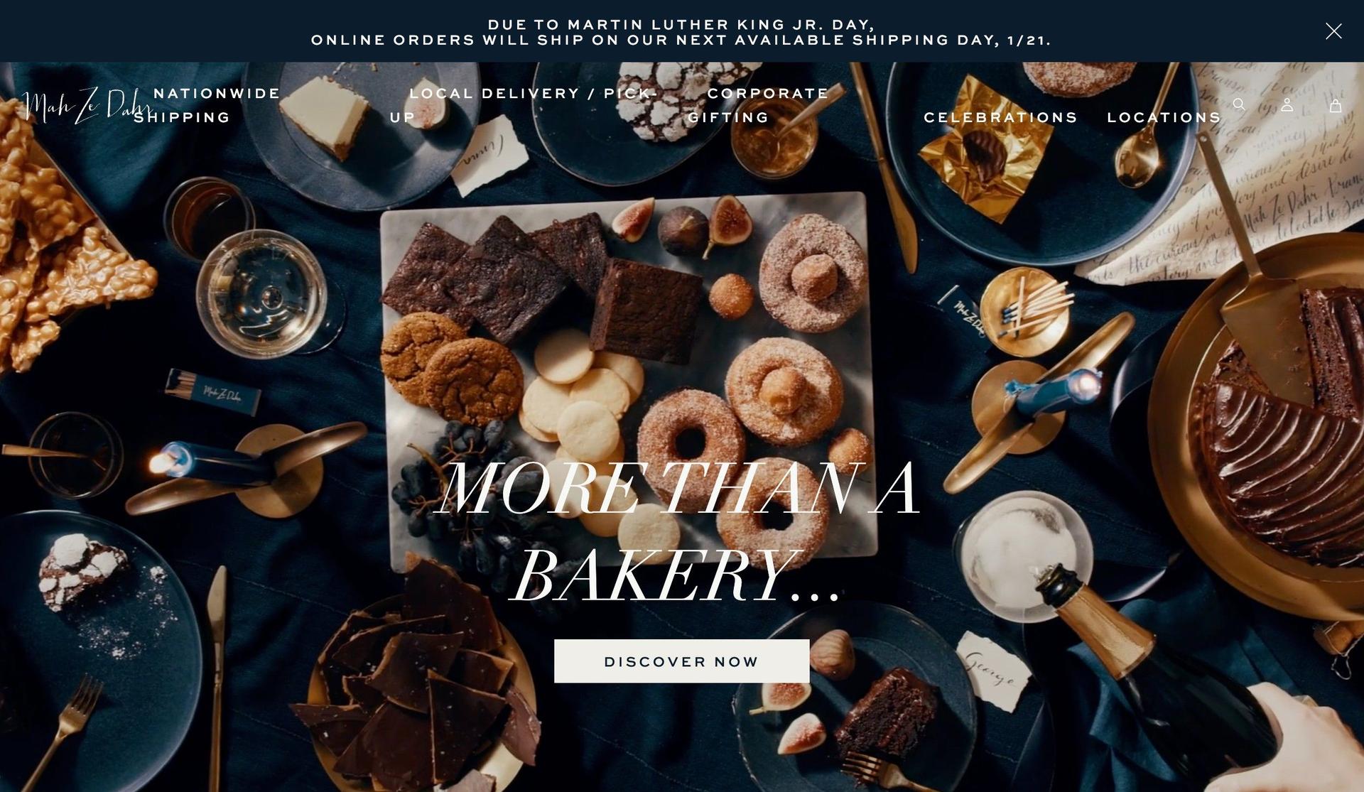 Mah-Ze-Dahr Bakery-bakery websites