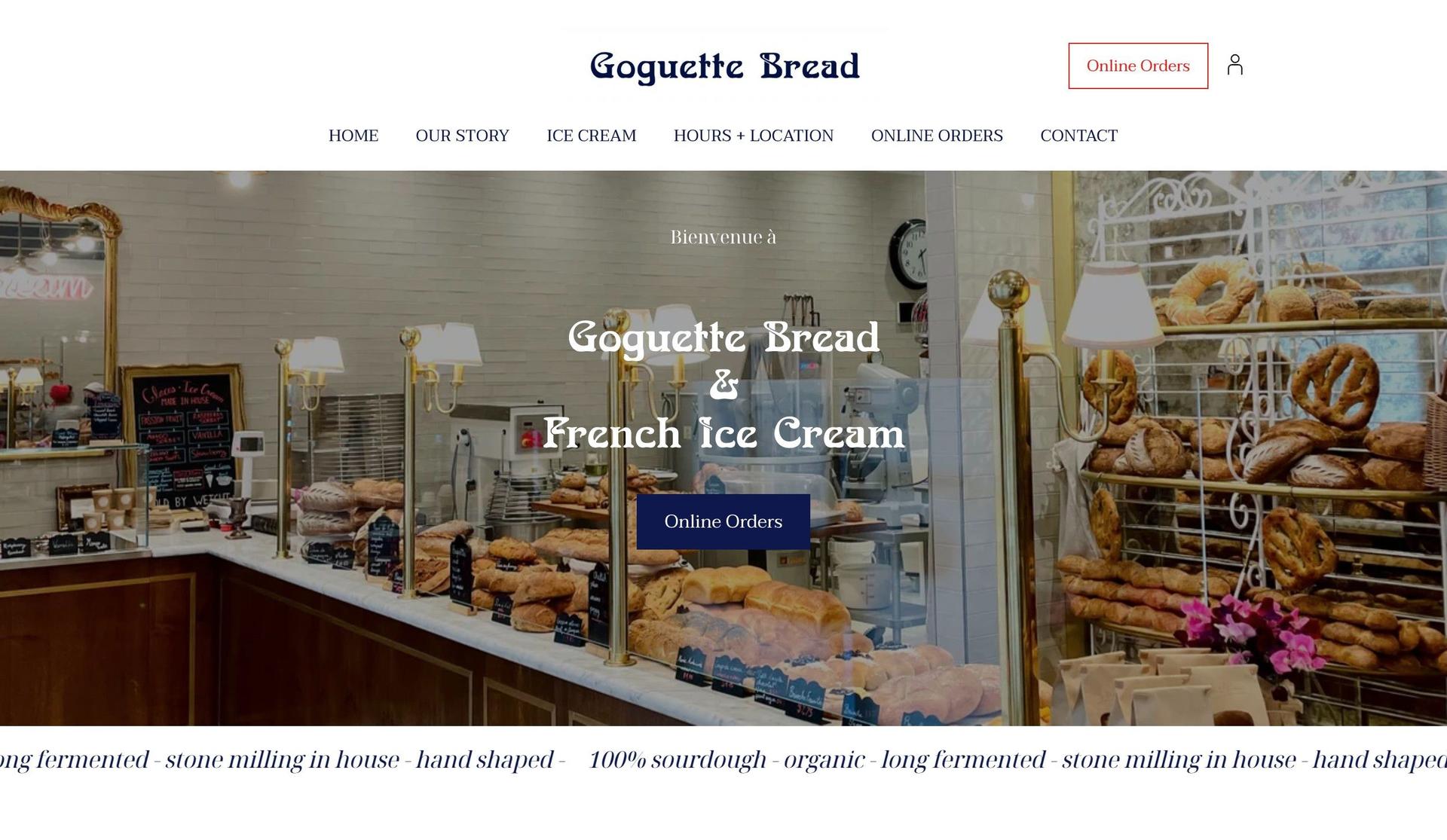 Goguette Bread-bakery websites