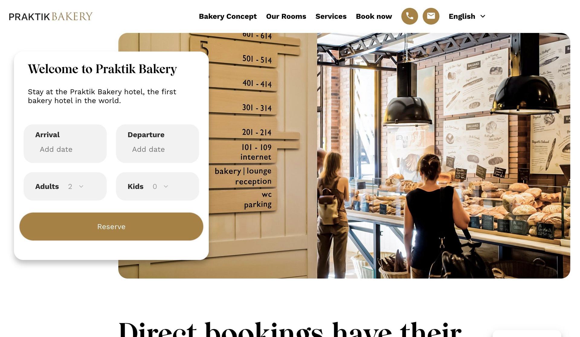 Hotel Praktik Bakery-bakery websites