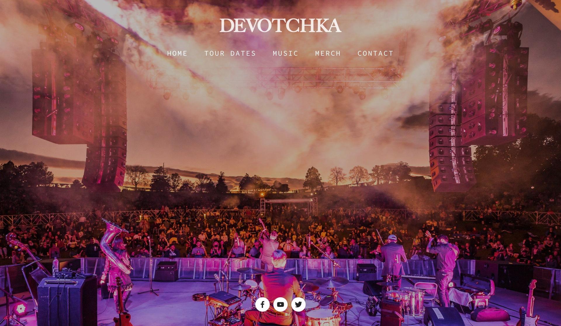 DeVotchKa-band websites