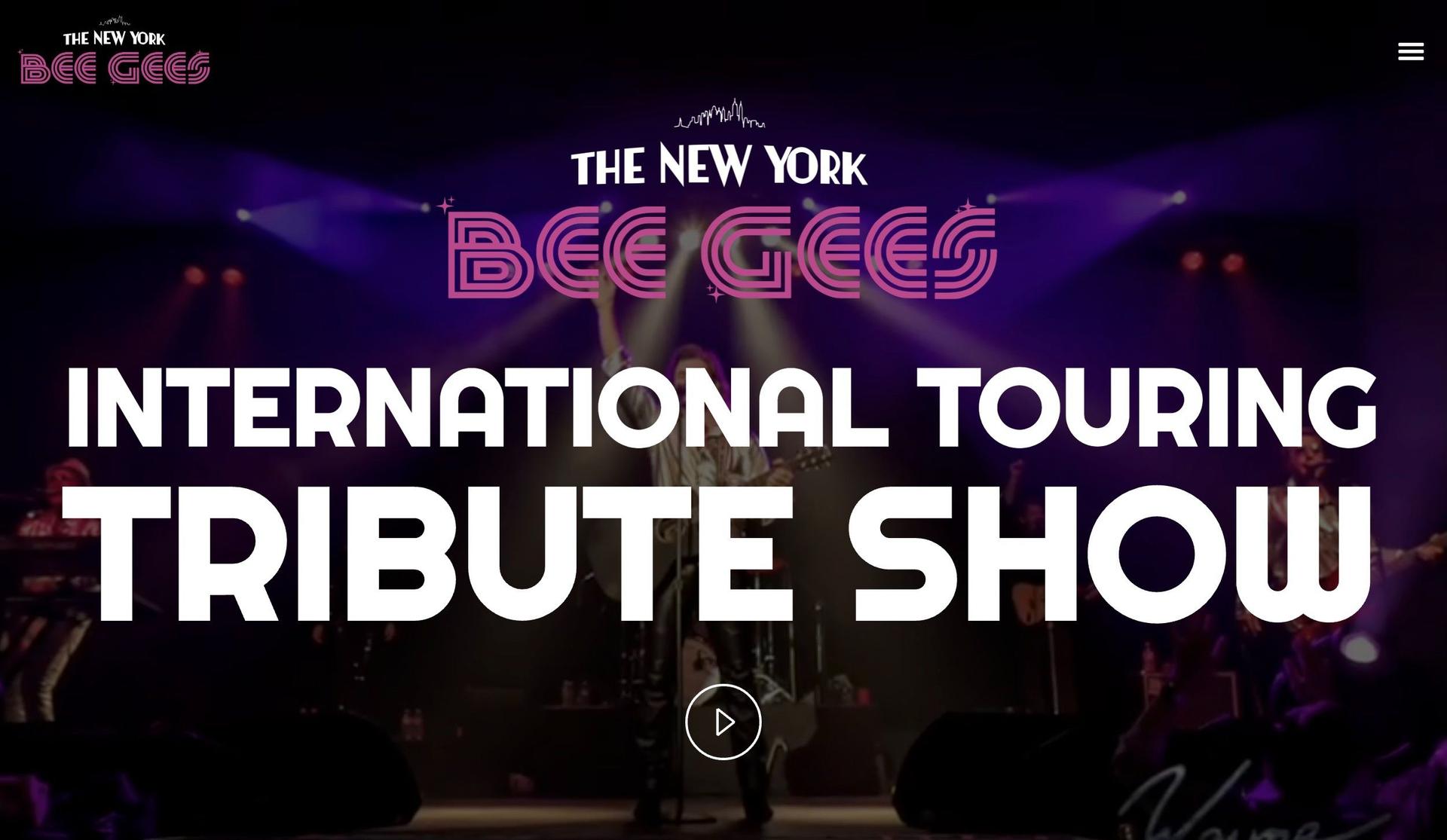 New York Bee Gees-band websites