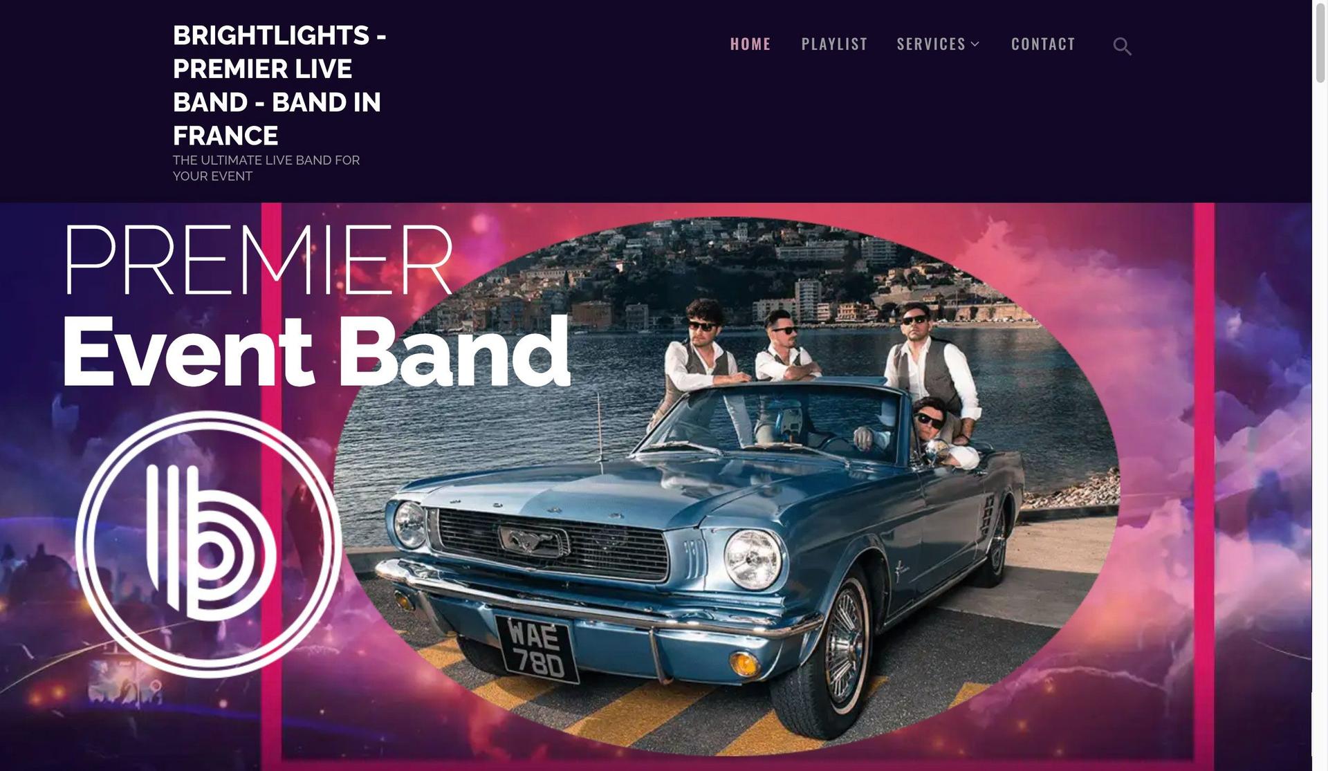 Bright Lights Band-band websites