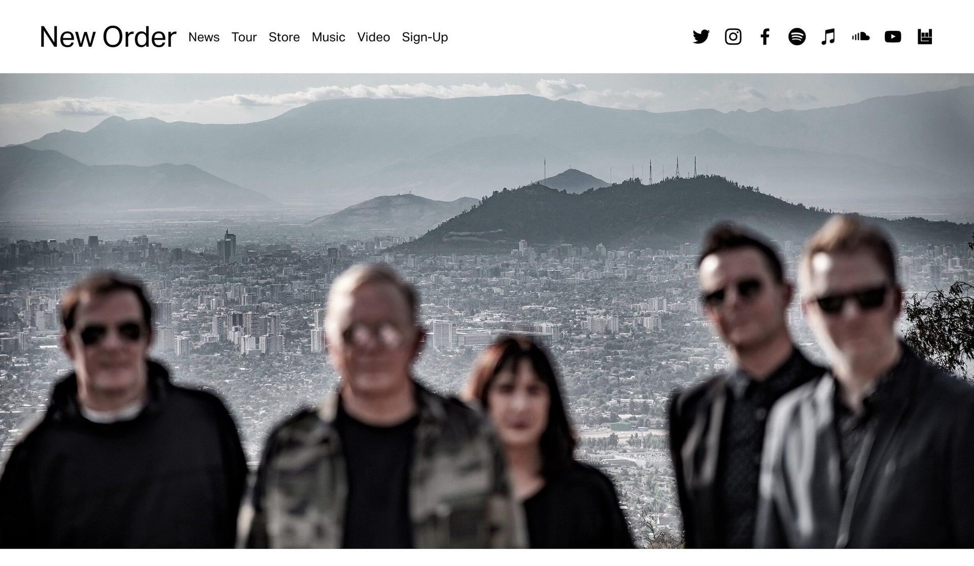 New Order-band websites