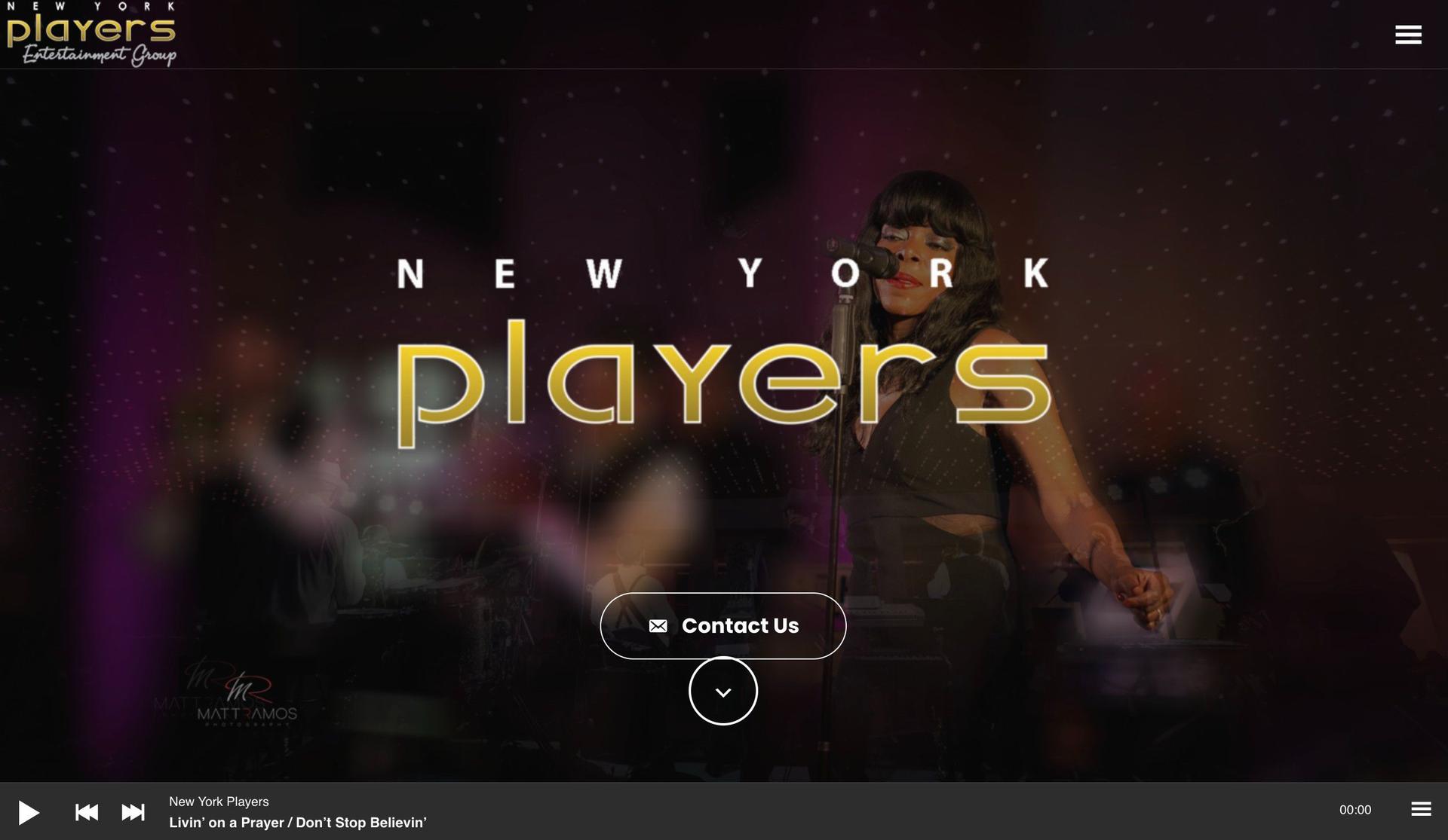 New York Players-band websites