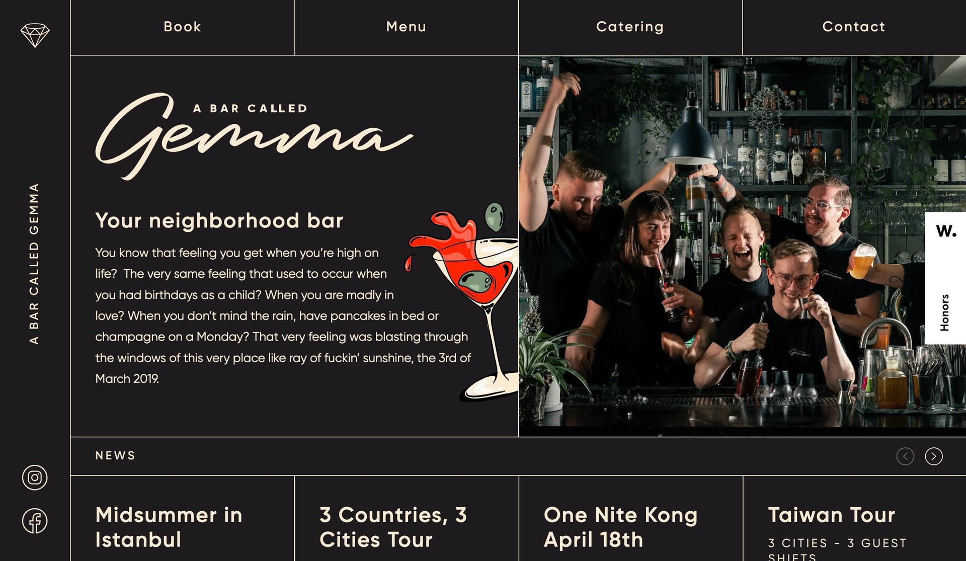 A Bar Called Gemma-bar websites