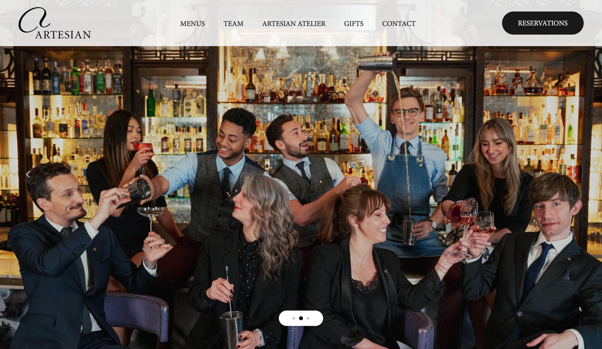 Artesian Bar-bar websites