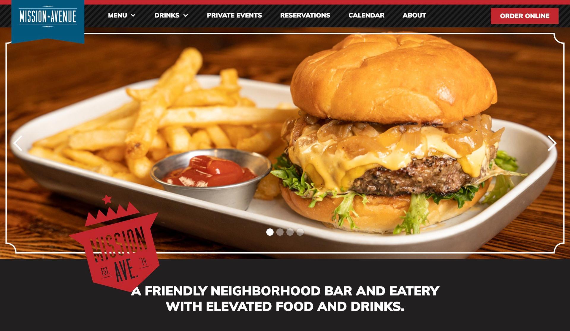 Mission Ave Bar and Grill-bar websites