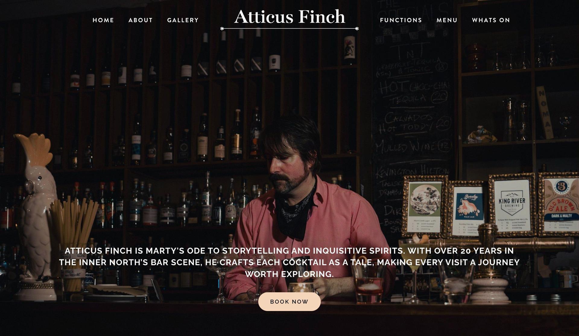 Atticus Finch-bar websites