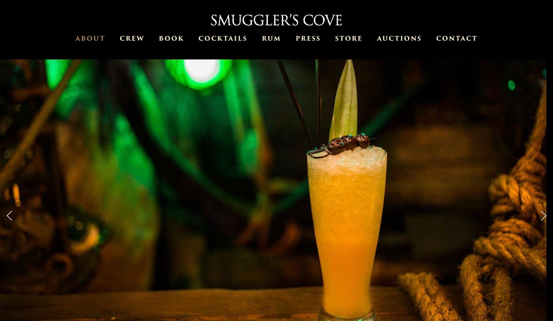 Smugglers Cove-bar websites