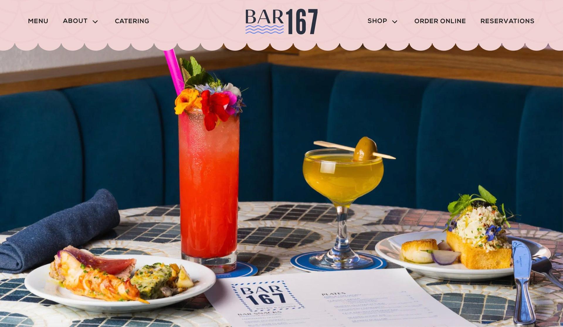 Bar 167-bar websites