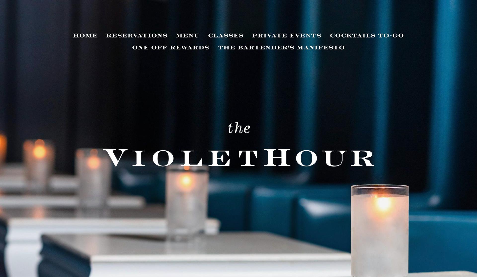 The Violet Hour-bar websites