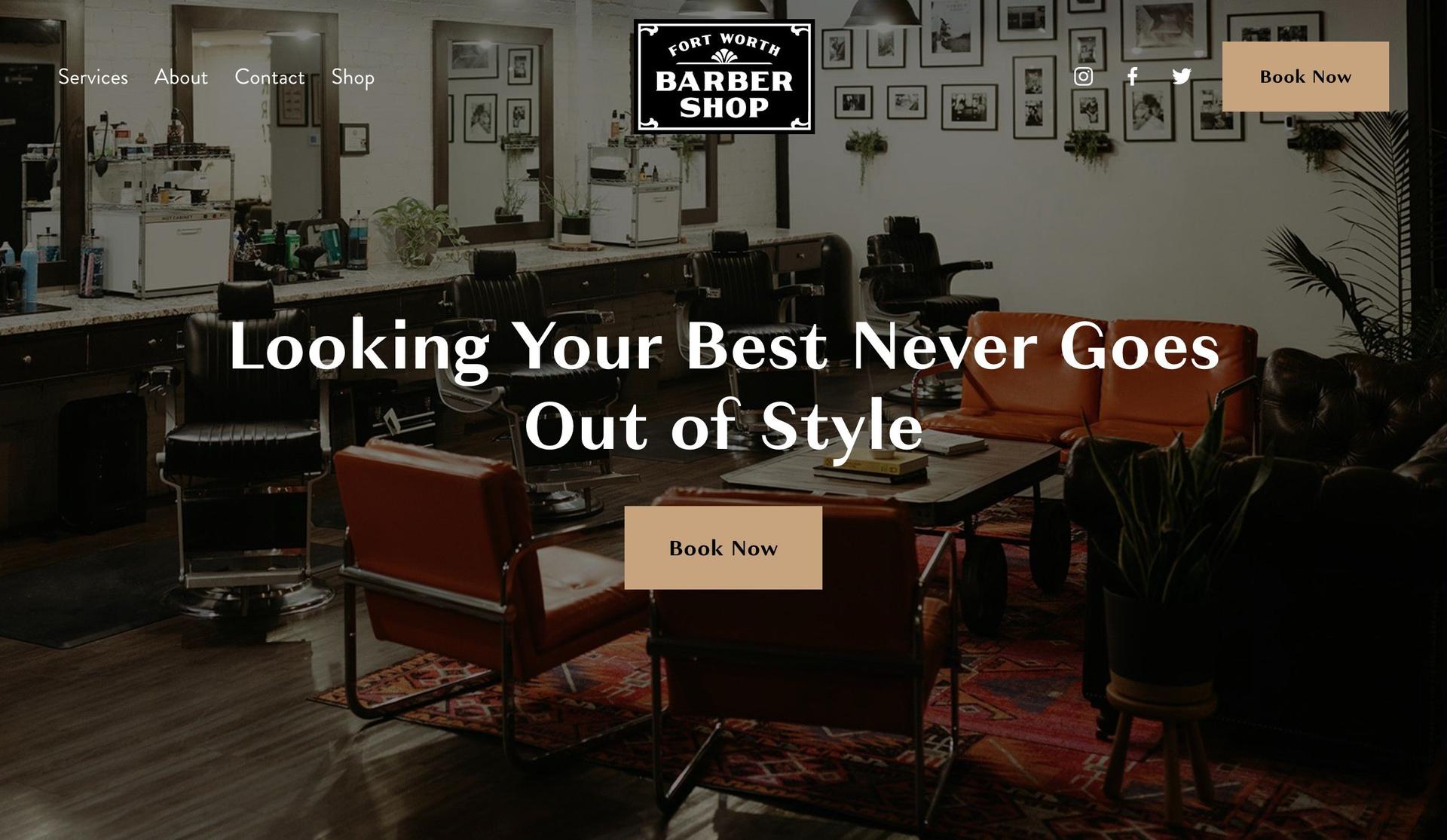 Fort Worth Barbershop-barbershop websites