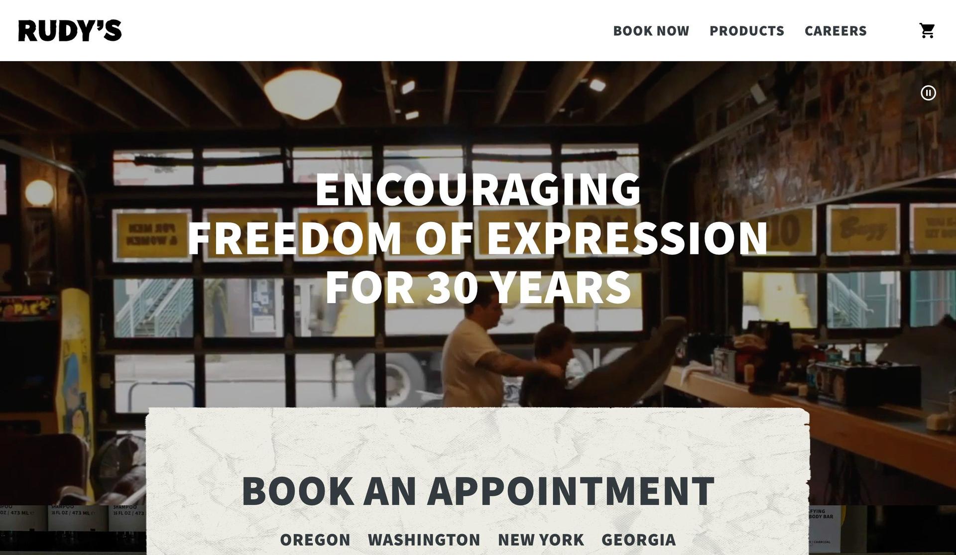 Rudy's Barbershop-barbershop websites