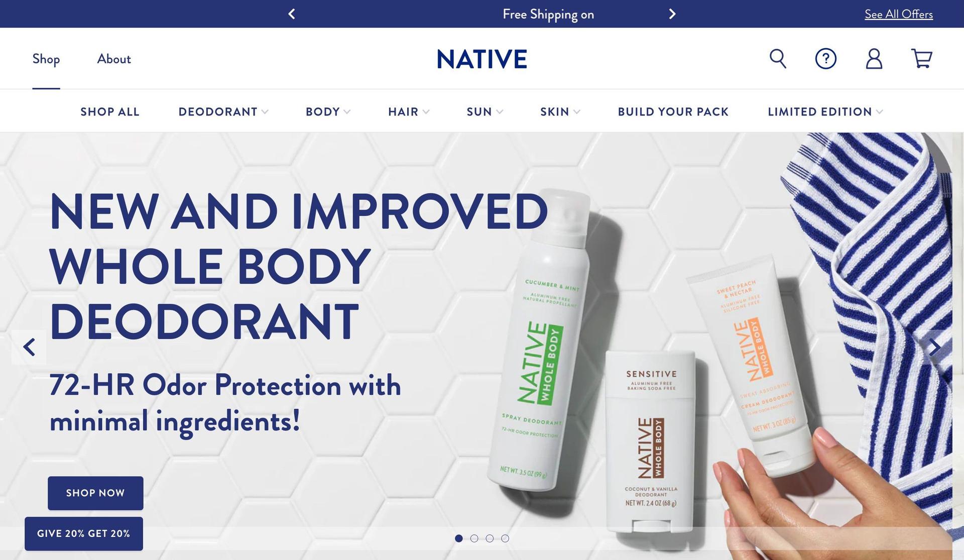 Native-beauty websites