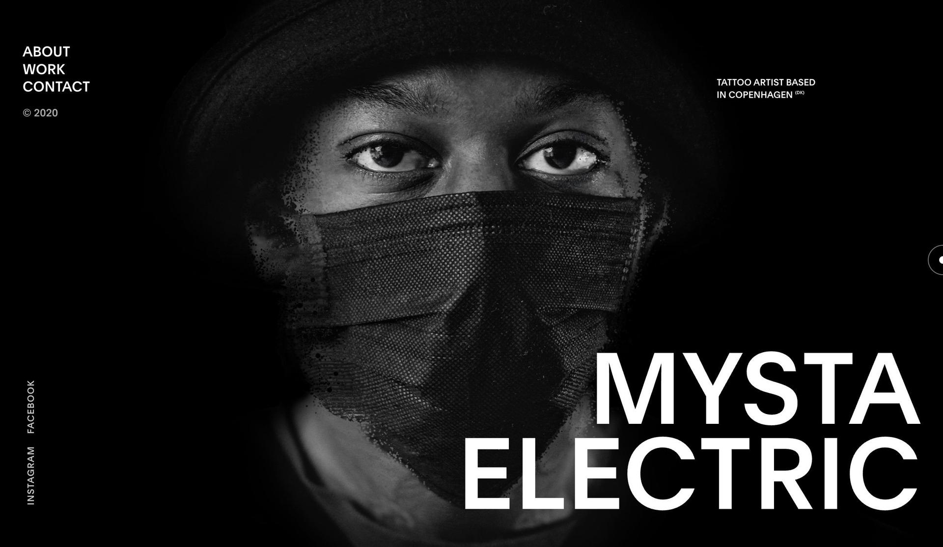 Mystaelectric-black websites