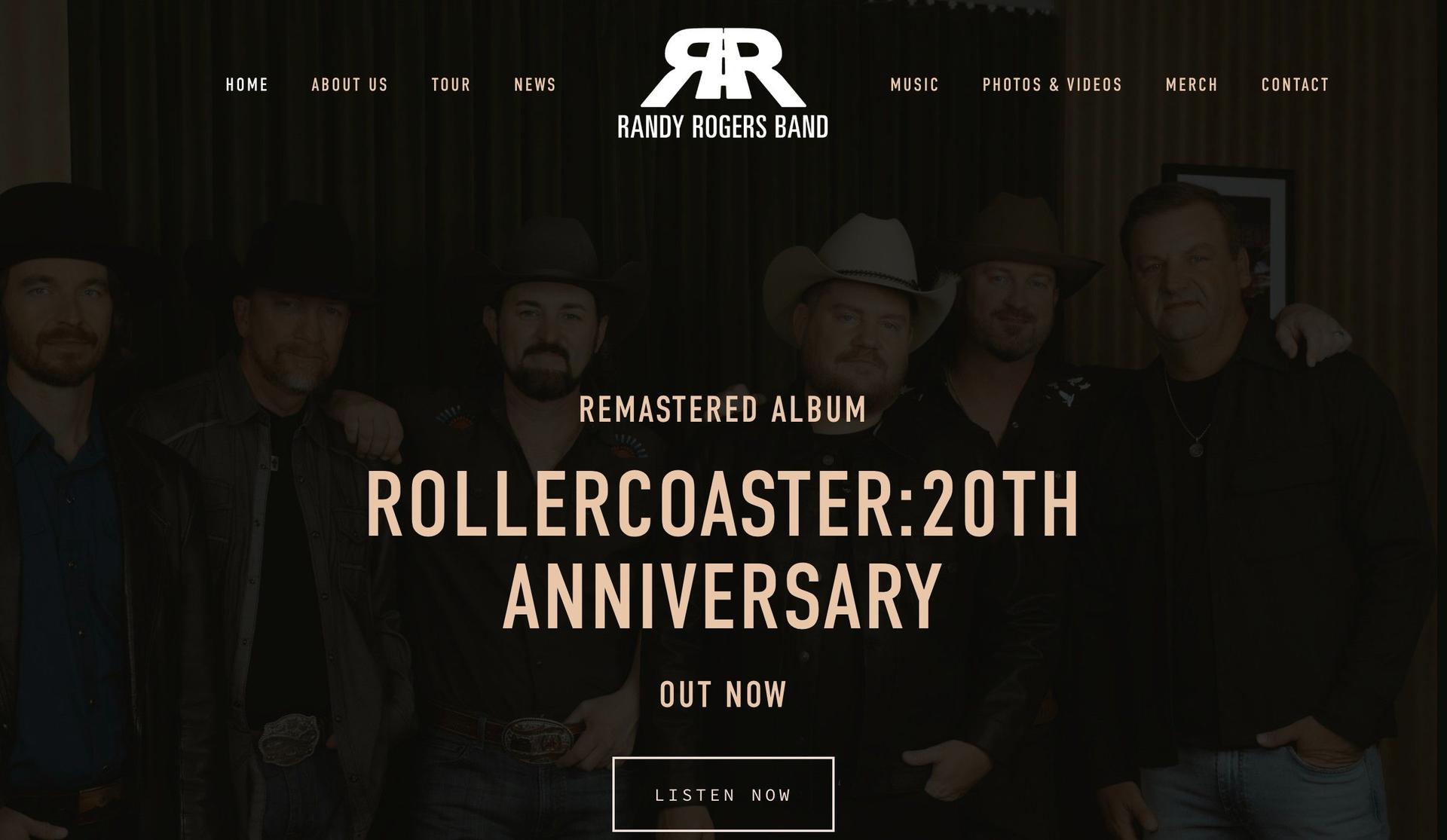 Randy Rogers Band-black websites