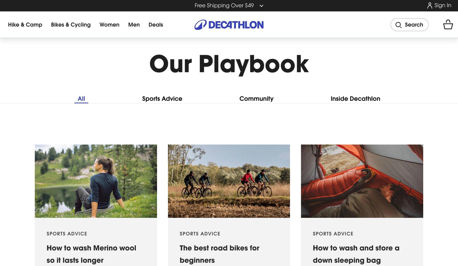 Decathlon-+blog design examples+