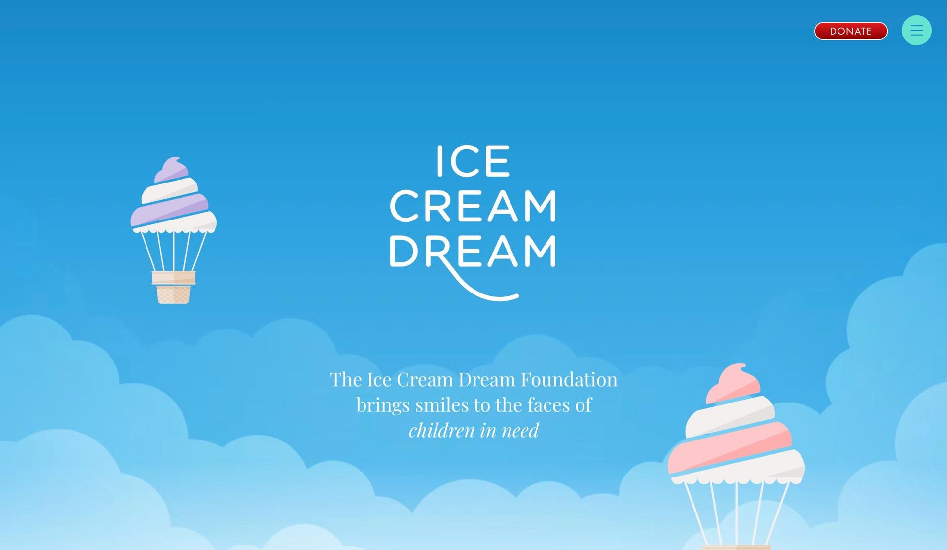 Ice Cream Dream-blue websites