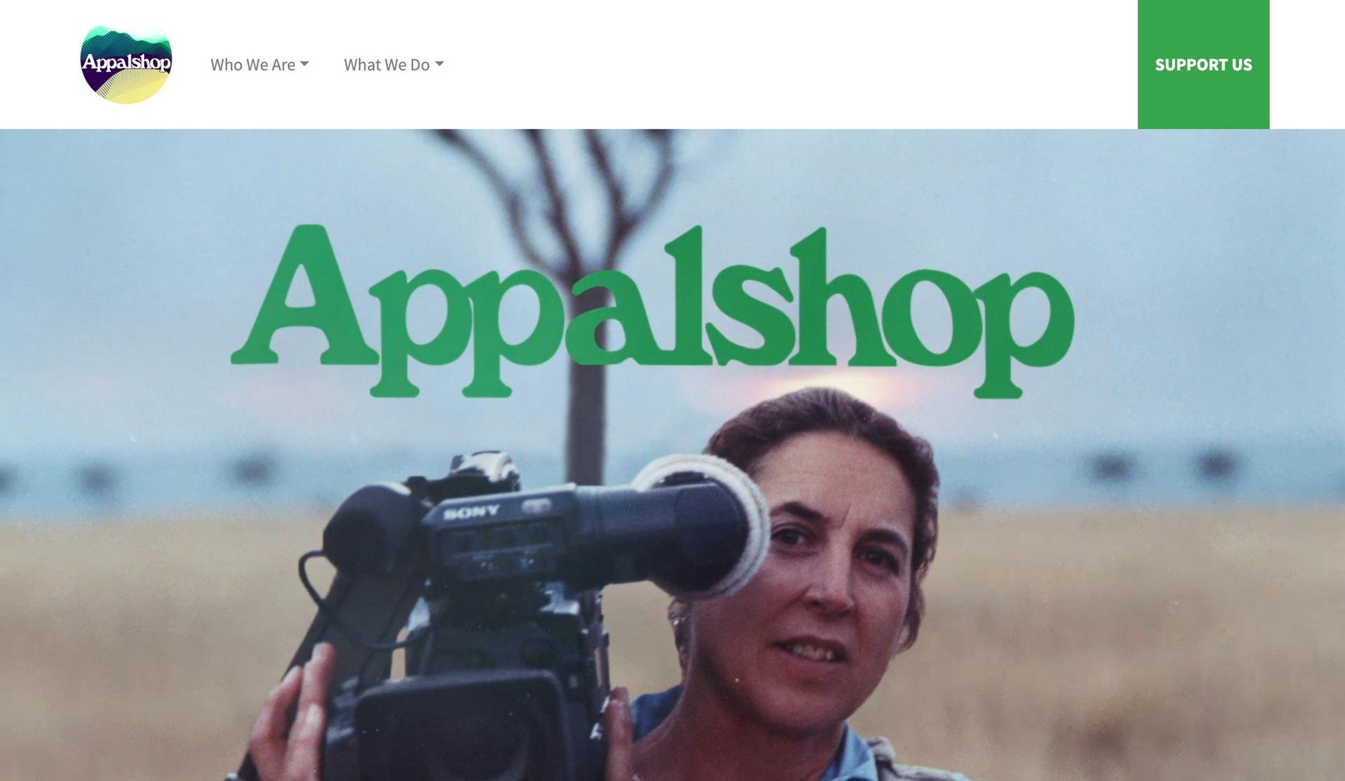 Appalshop-canva website examples