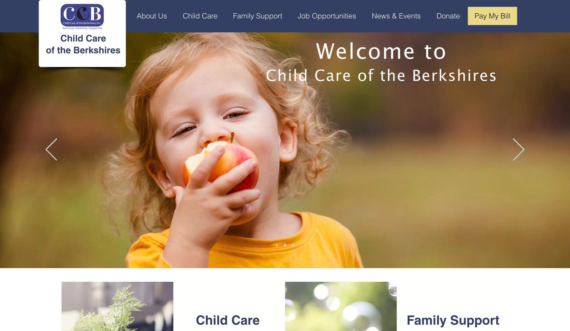 CC Berkshire-daycare websites