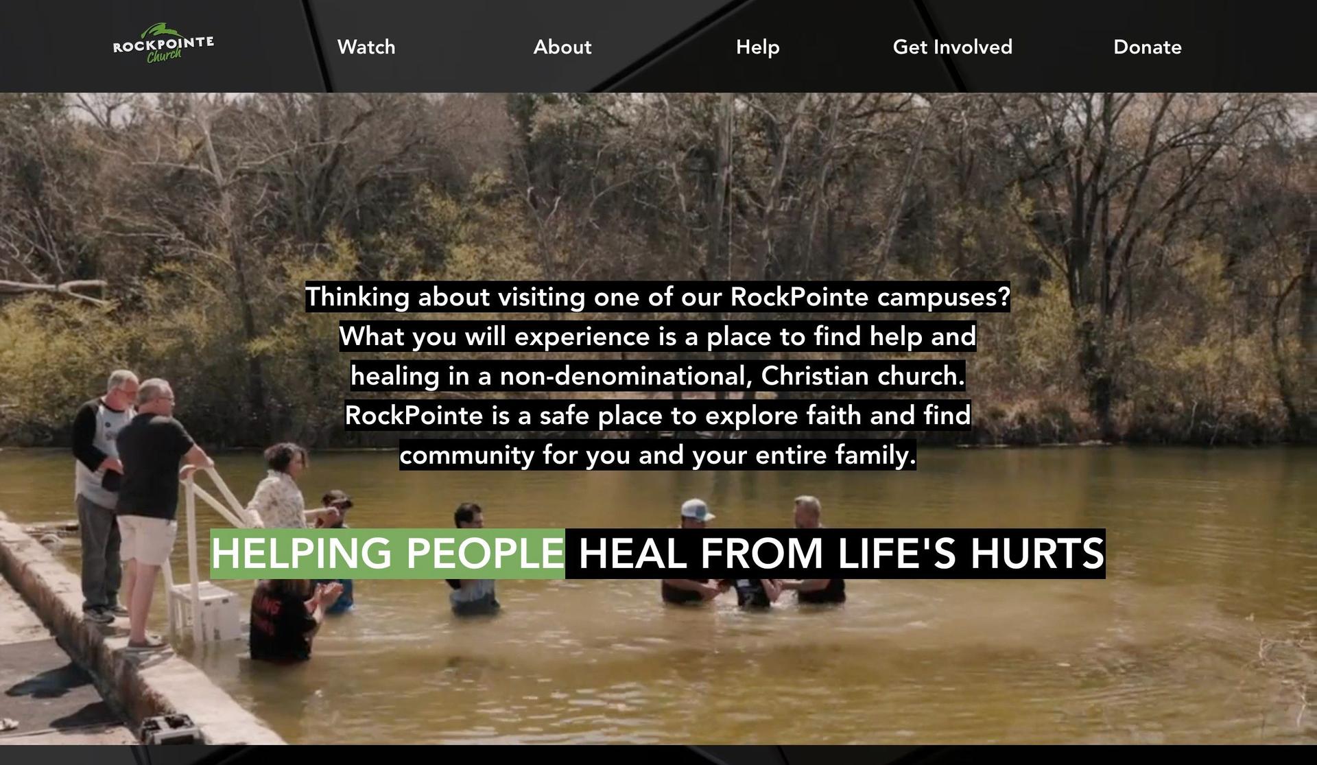 Rockpointe Church-church websites