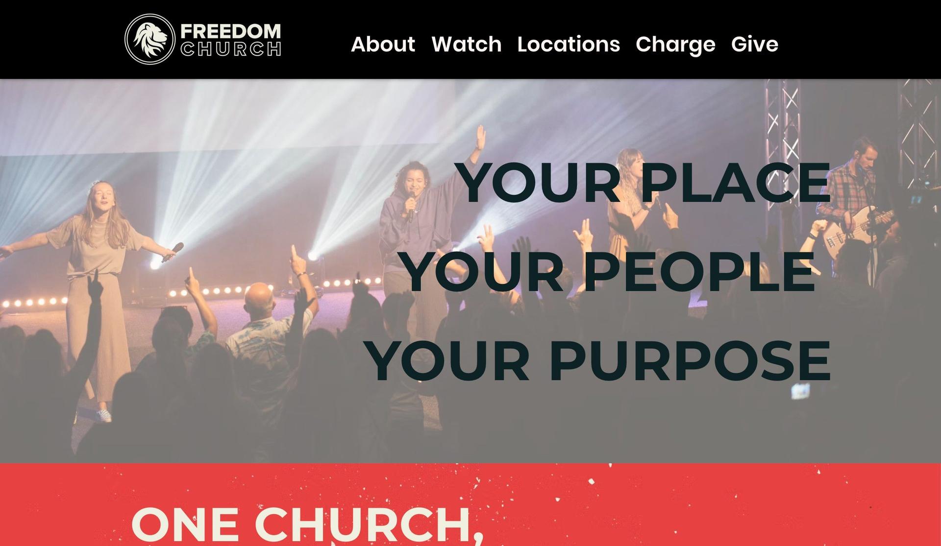 Freedom Church-church websites