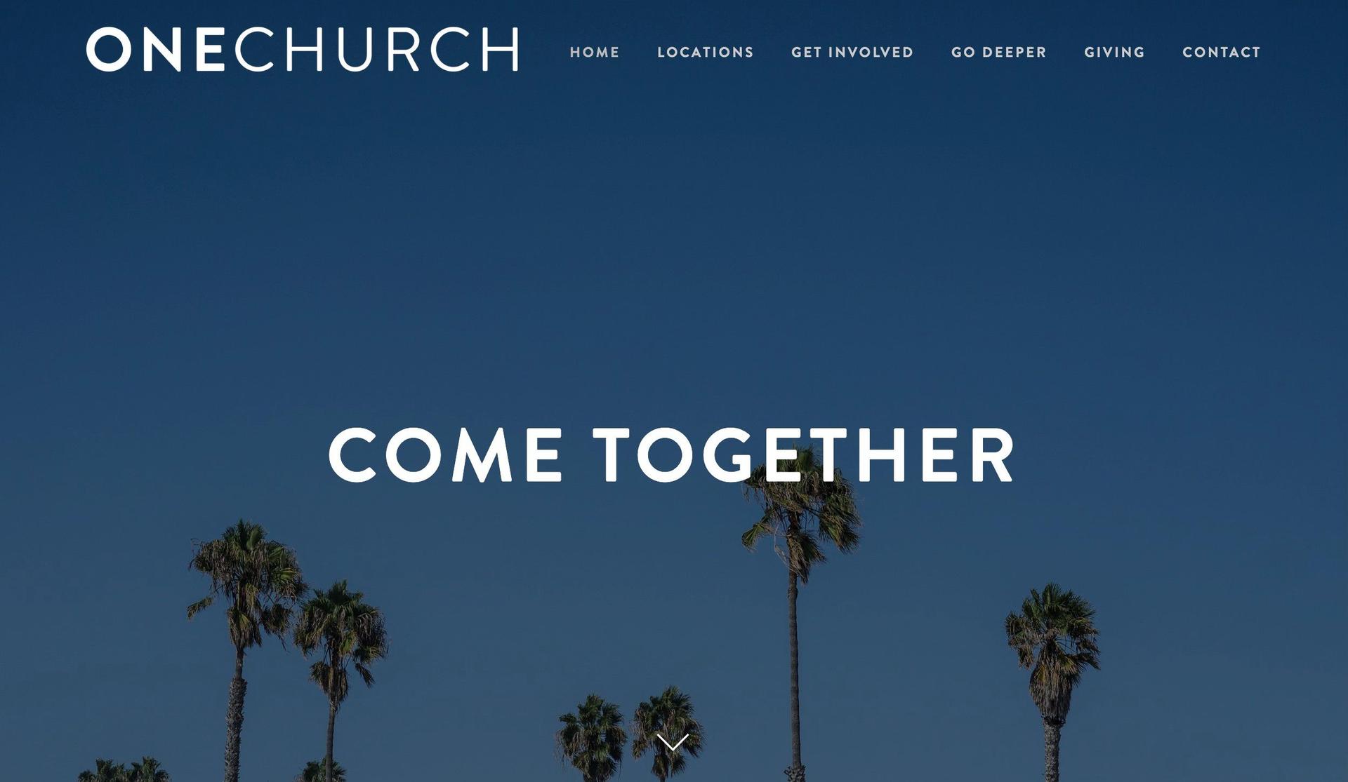 One Church-church websites