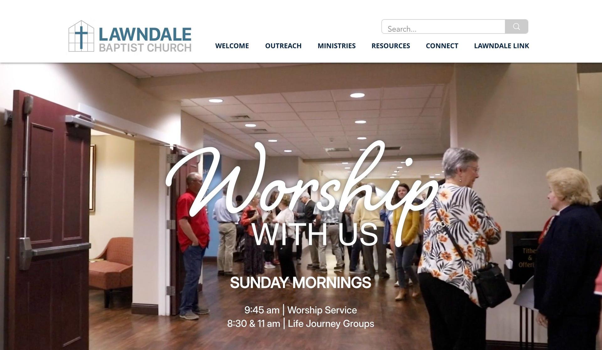 Lawndale Baptist-church websites