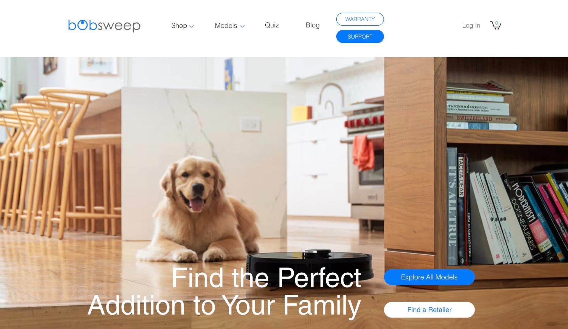 Bobsweep-cleaning website examples