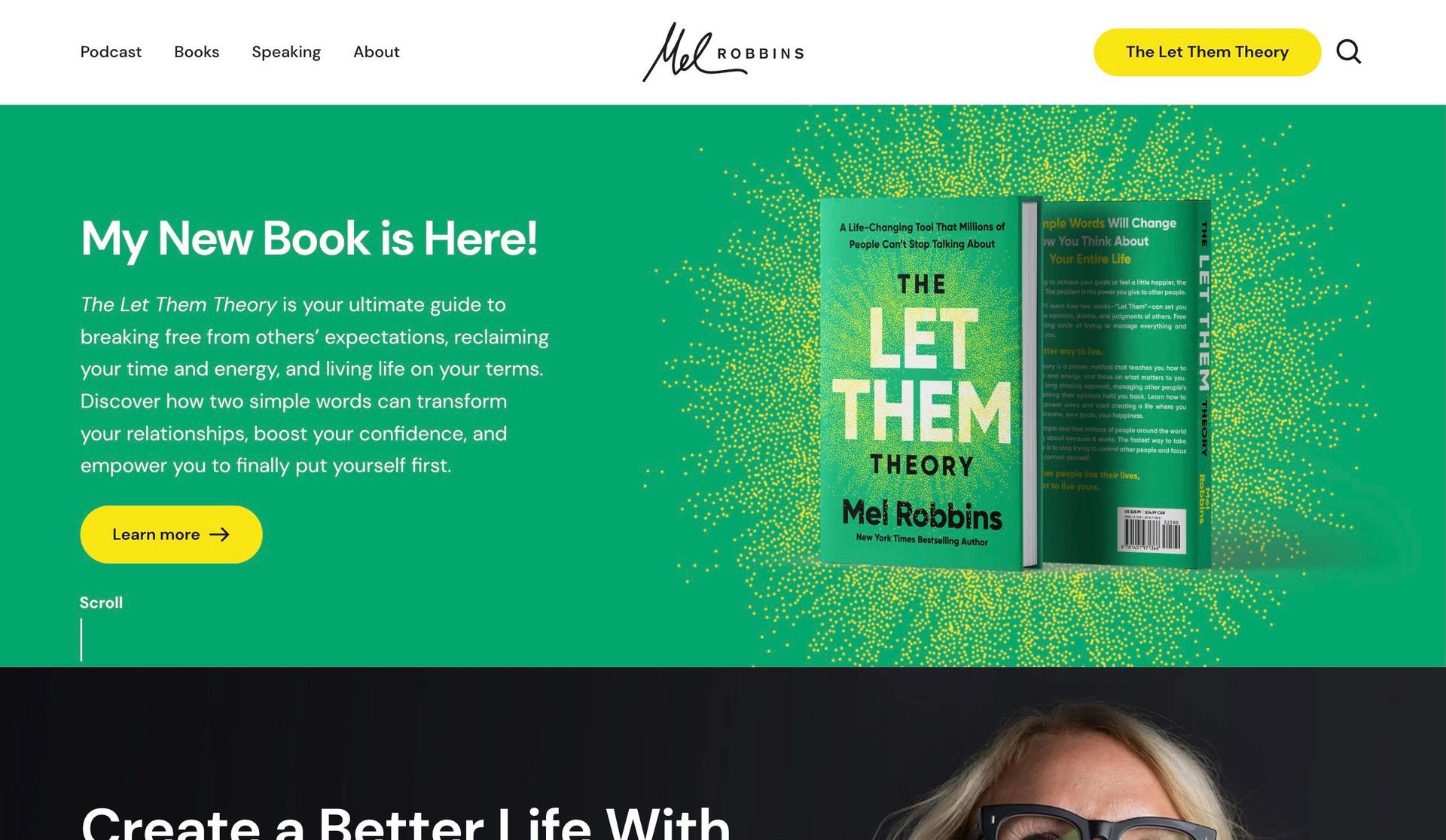 Mel Robbins-coaching websites