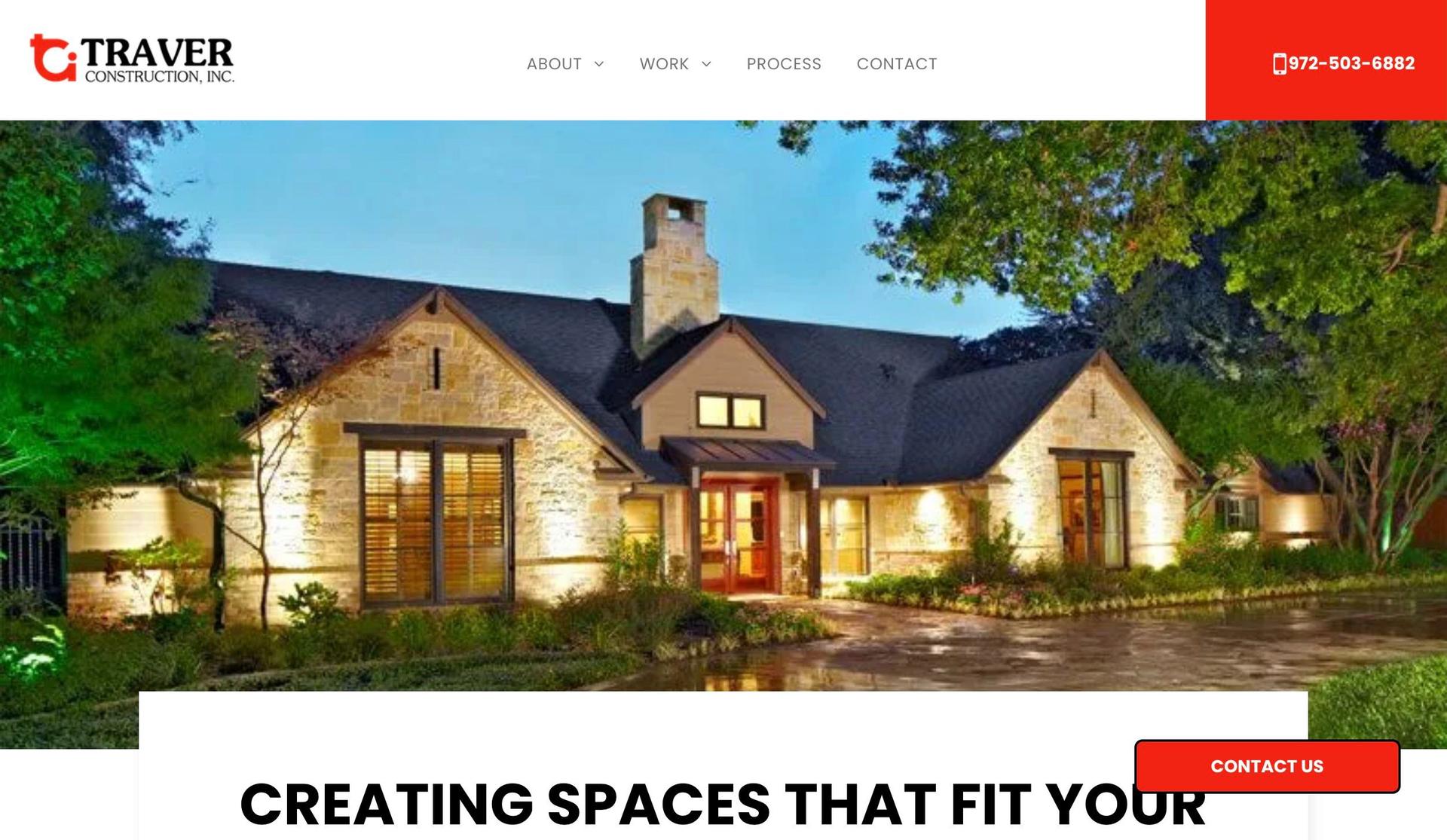 Traver Construction-construction websites