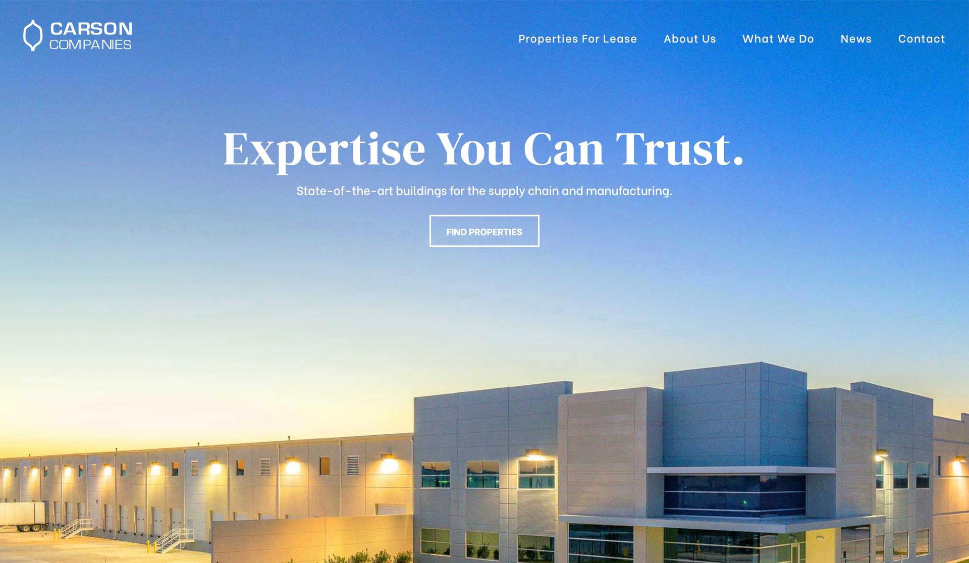 Carson Companies-construction websites