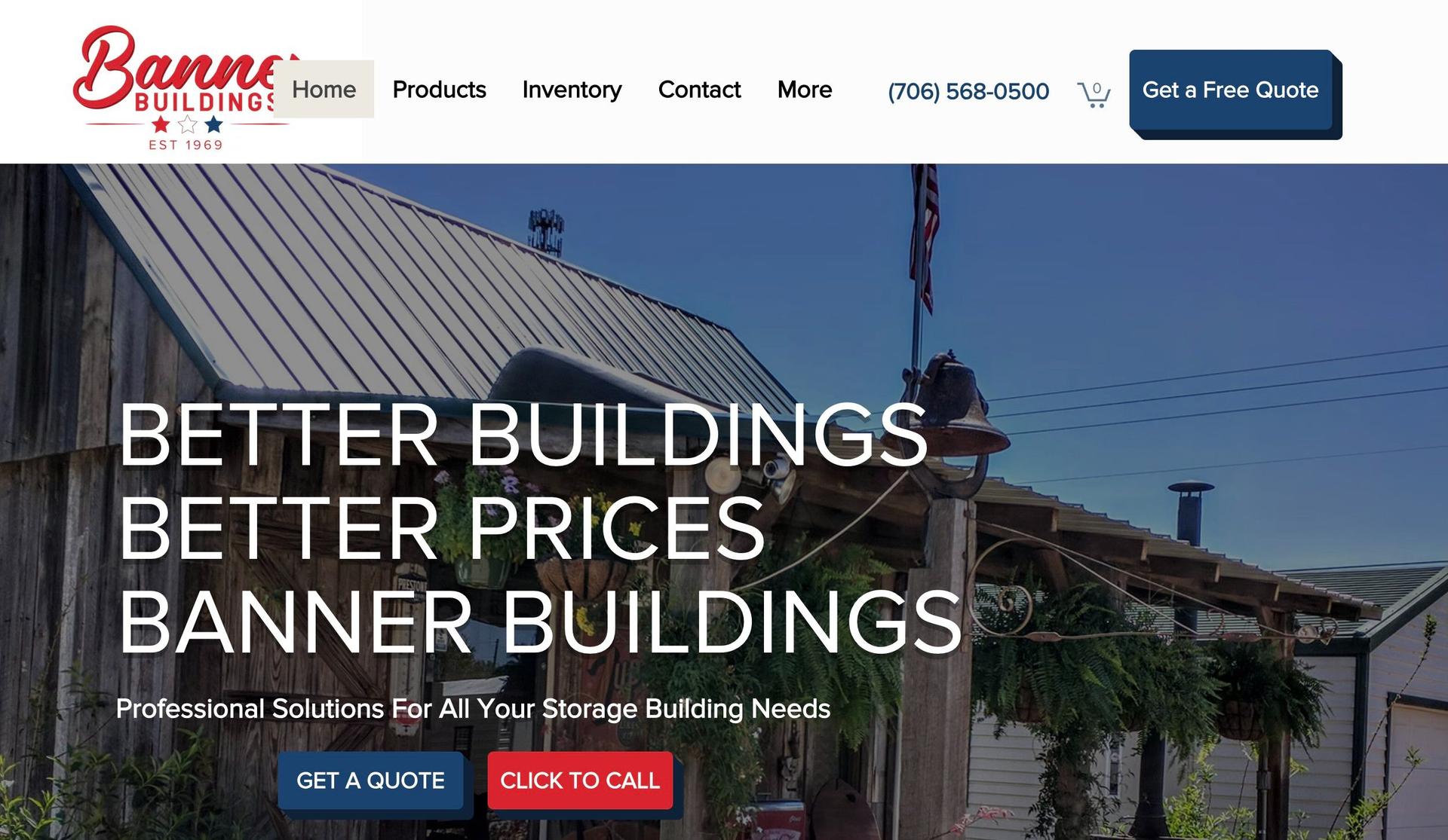 Banner Buildings GA-construction websites