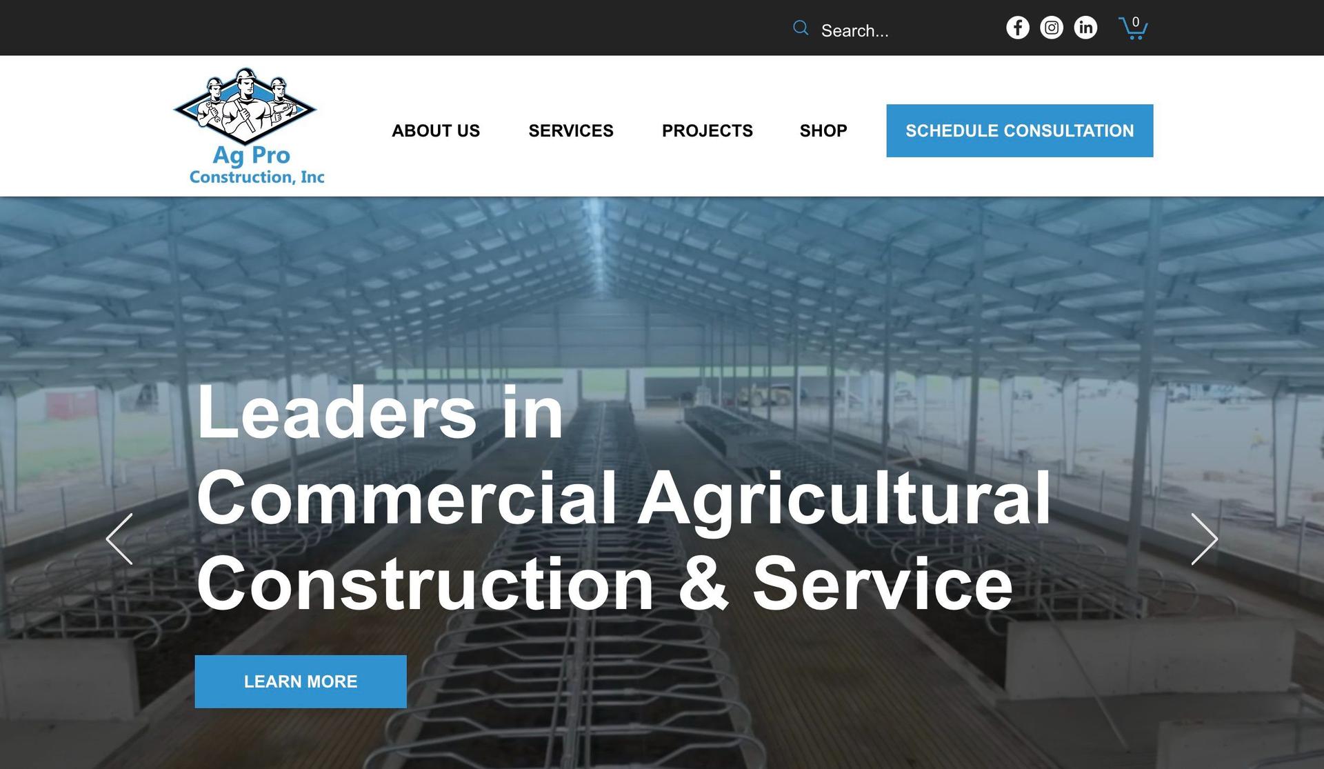 AG Pro Construction-construction websites