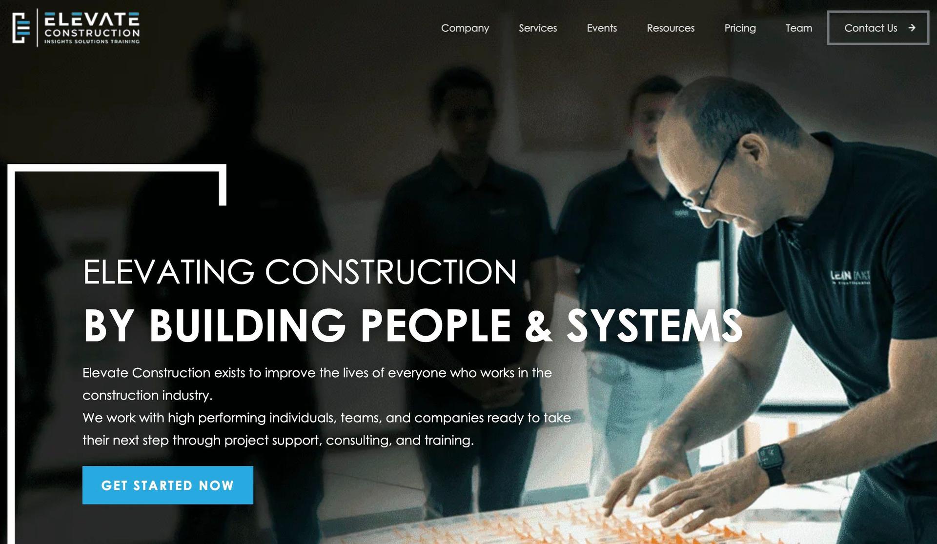 Elevate Construction-construction websites