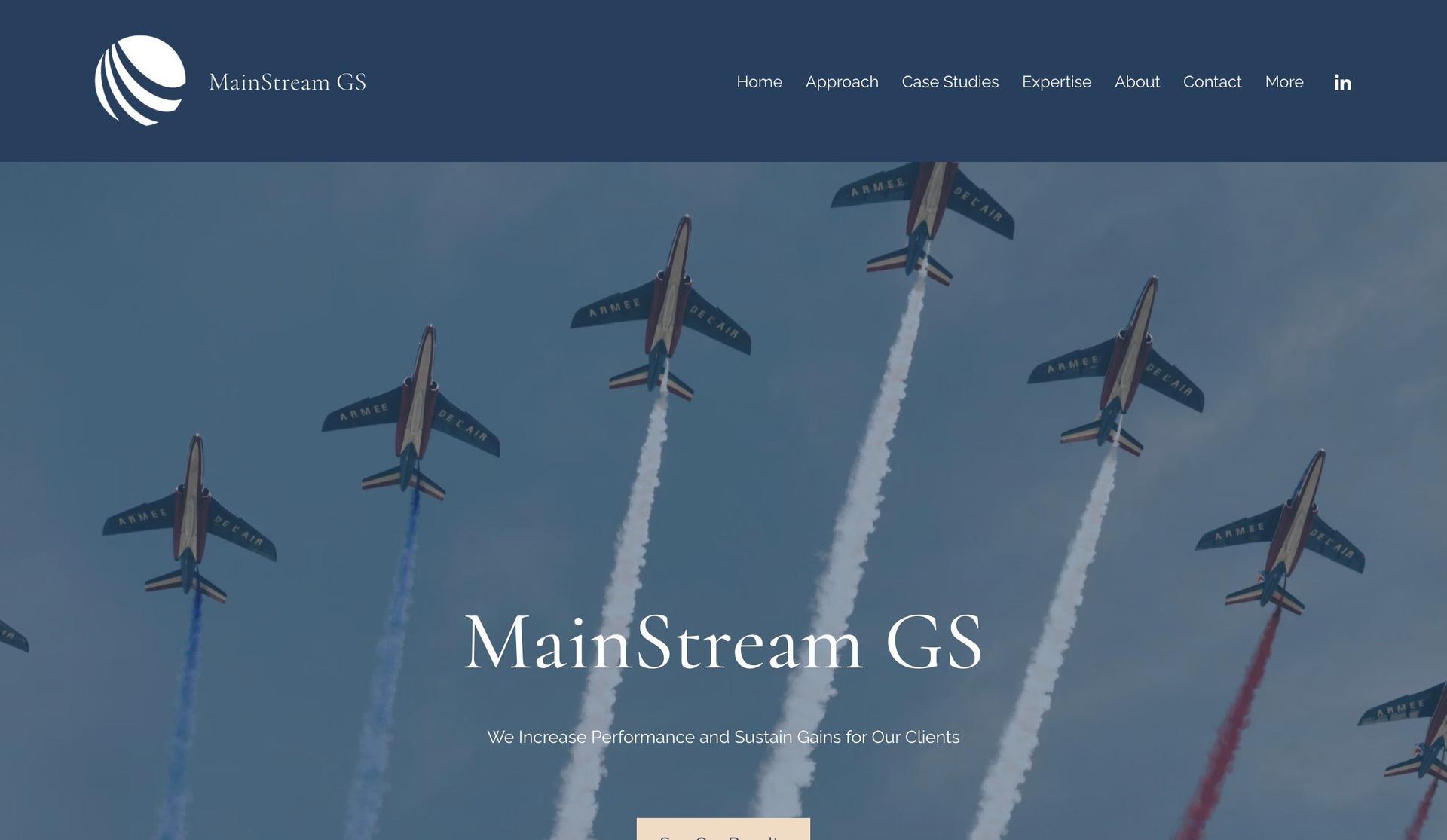 Mainstream GS-consulting websites