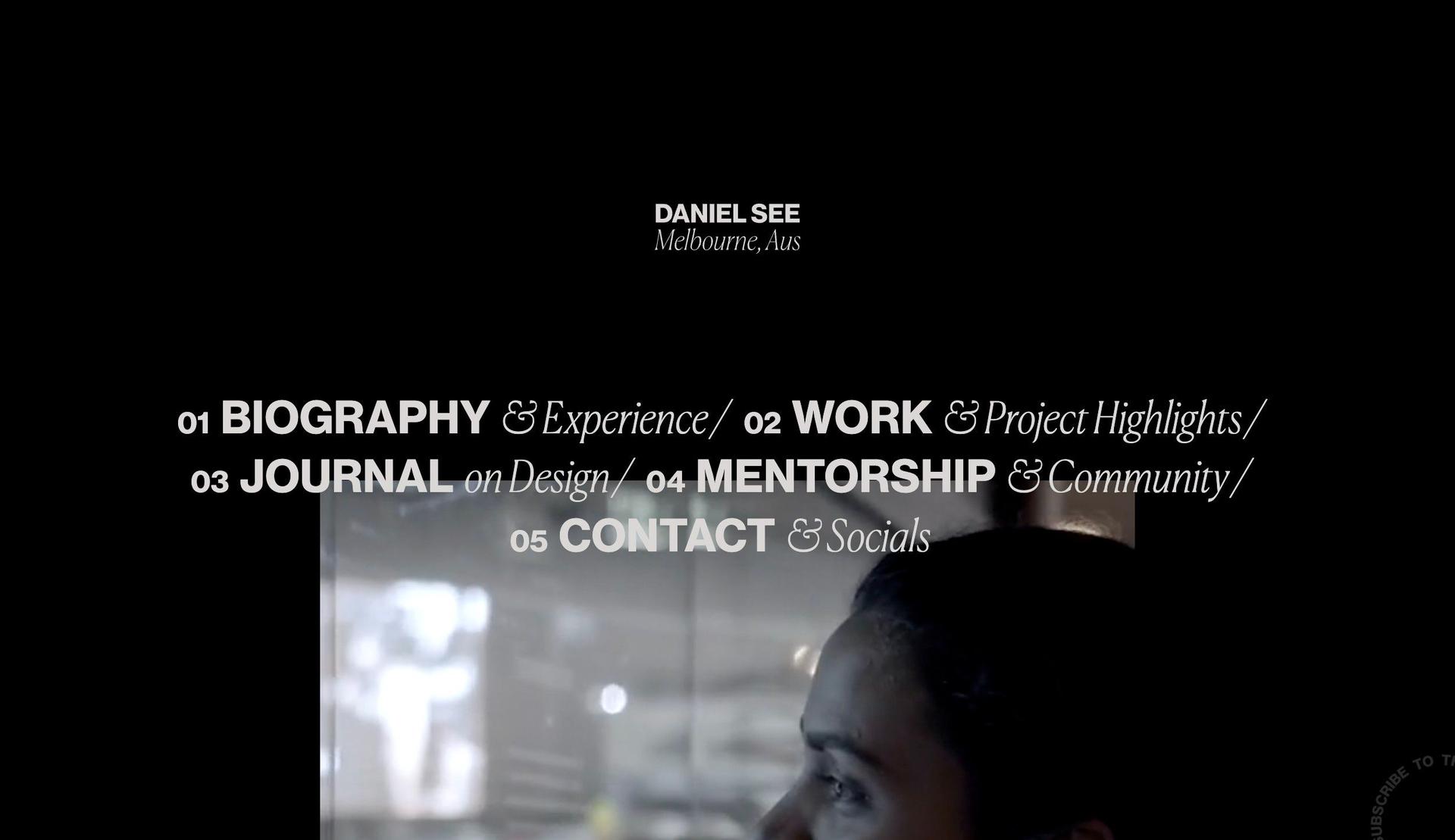 Daniel See-interactive website examples