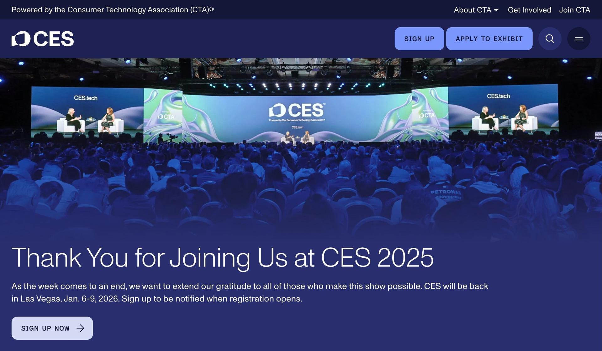 CES-conference websites