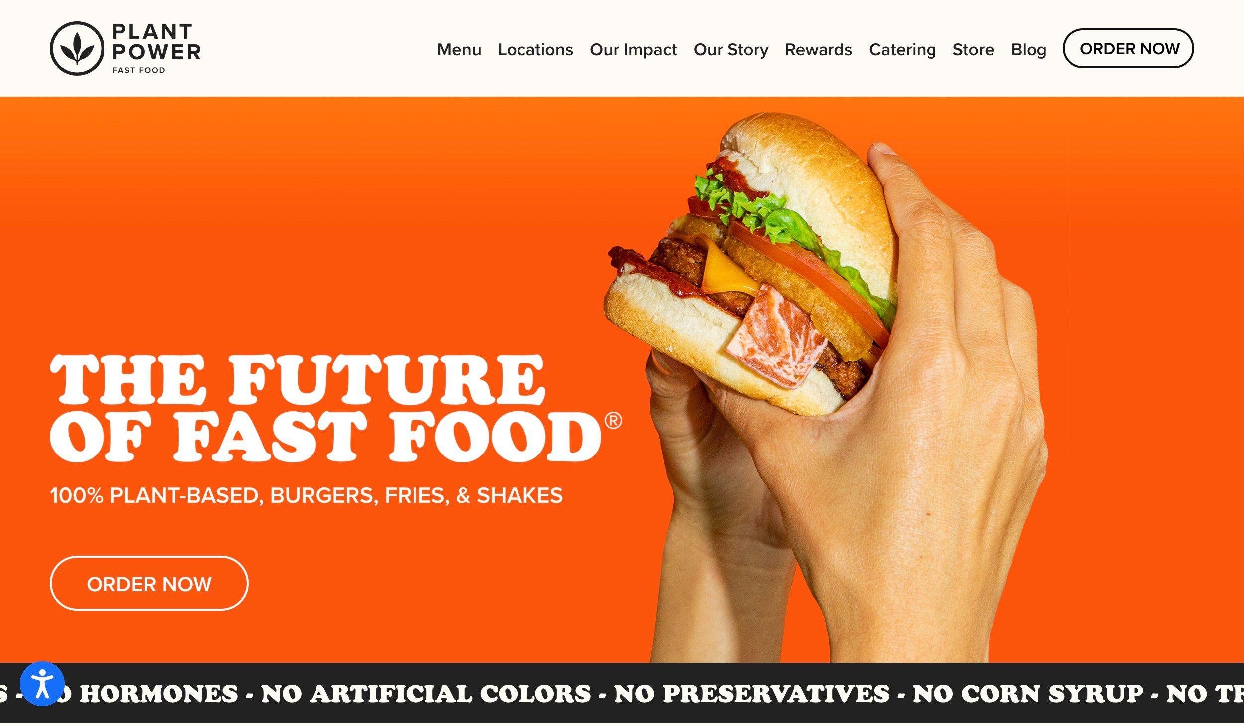 23 Best Fast Food Website Examples of 2025