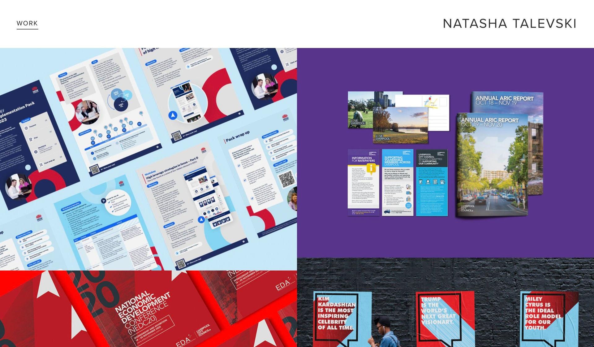 Natasha Talevski-graphic design portfolio examples