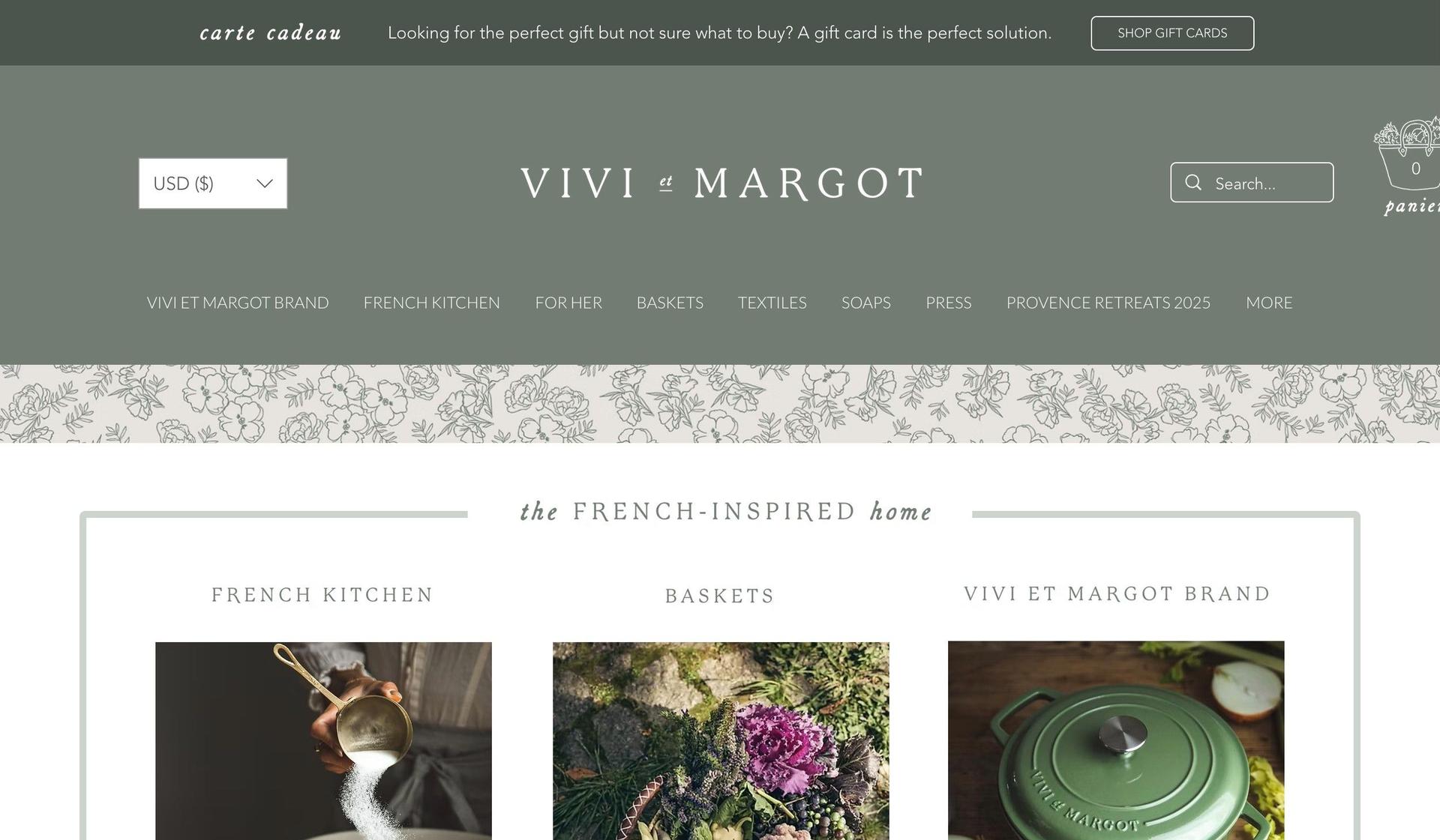 Vivi et Margot-examples of ada compliant websites