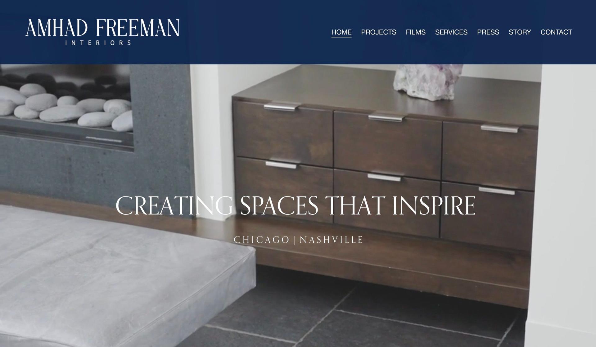 Amhad Freeman-interior design websites