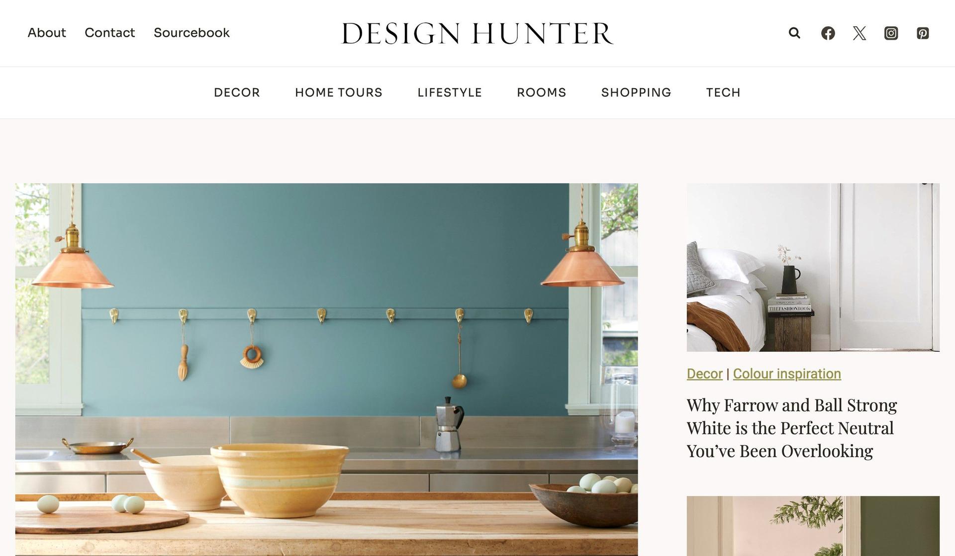 Design Hunter-interior design websites