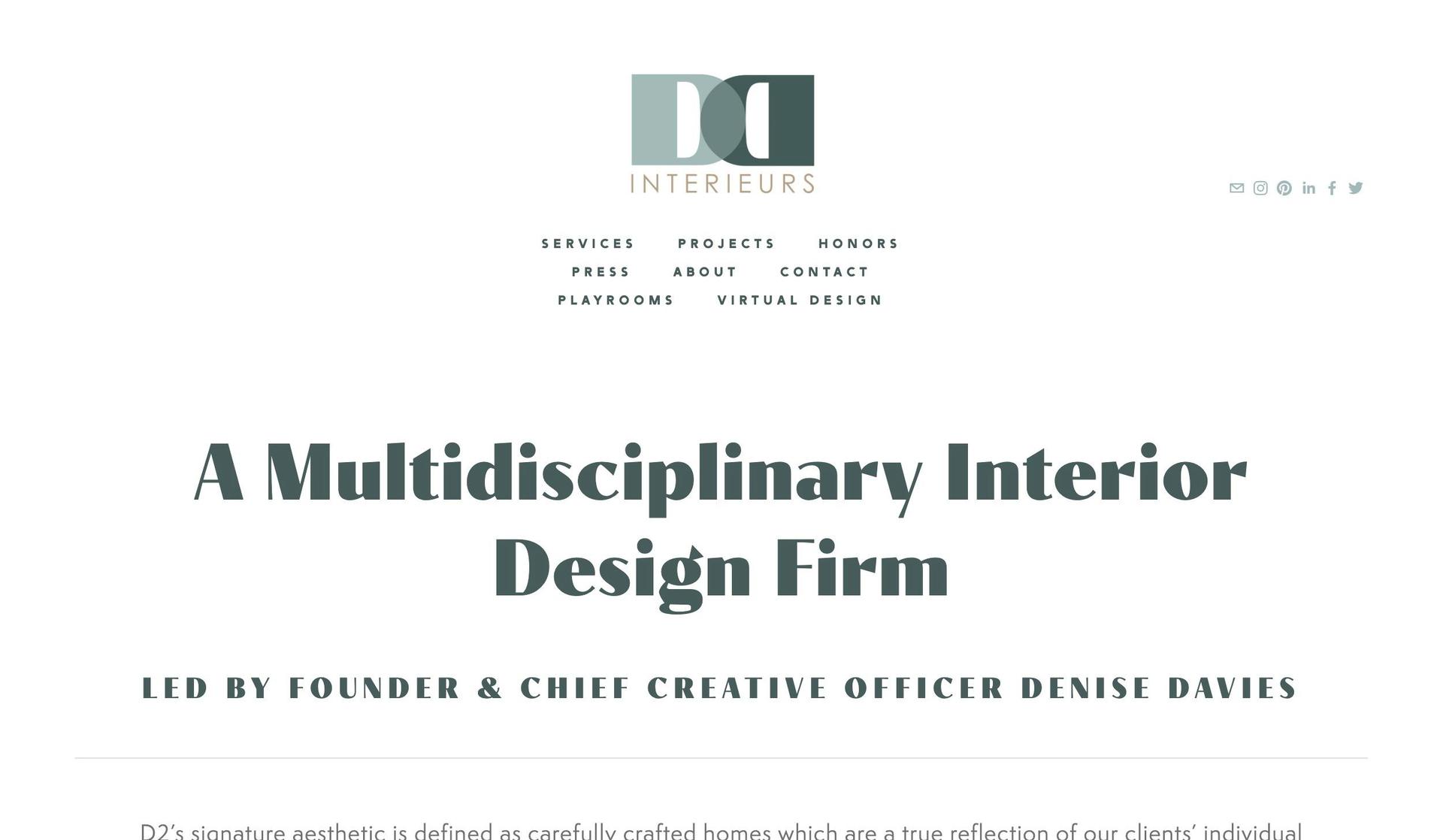 D2 Interieurs-interior design websites