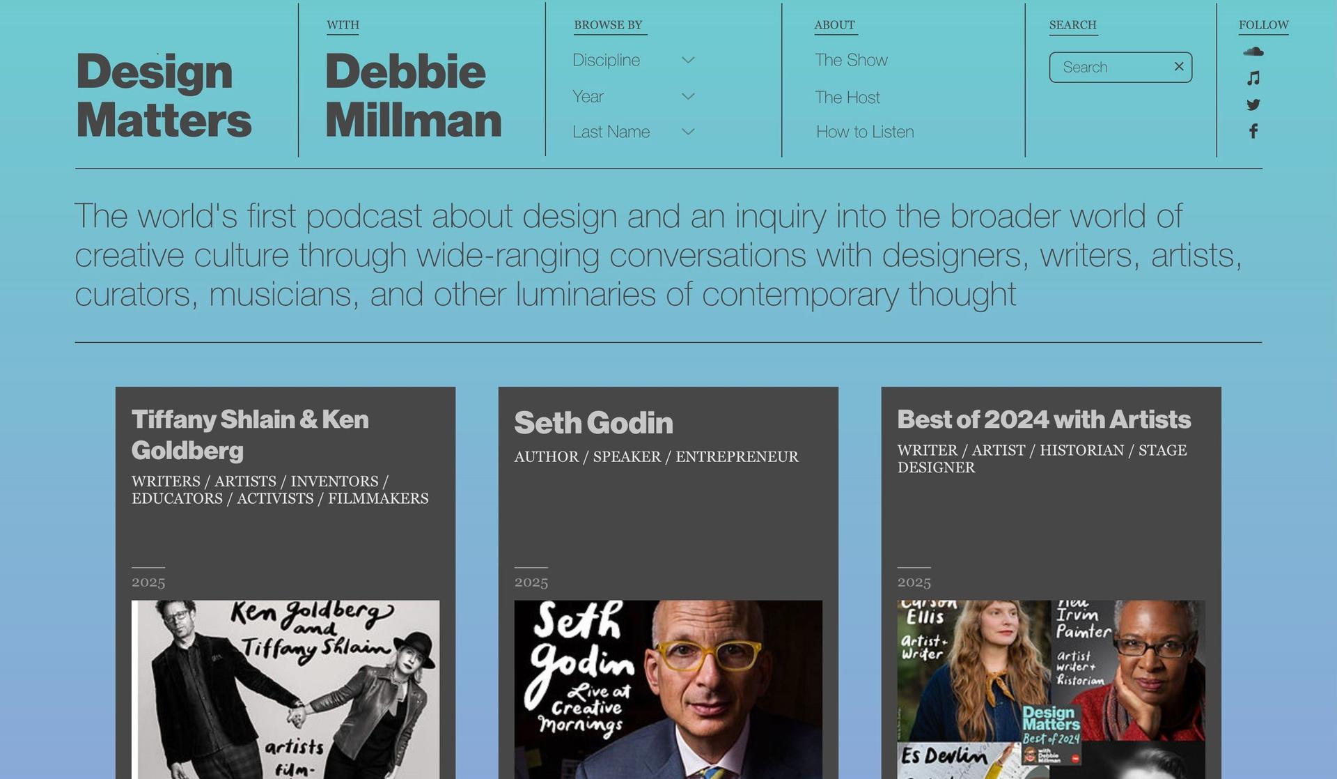 Design Matters Media-ux design examples