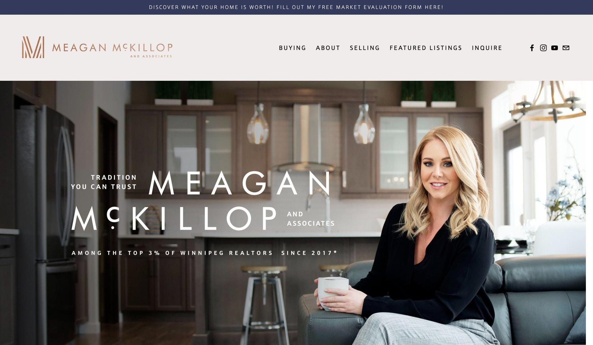 Meagan McKillop-squarespace real estate websites